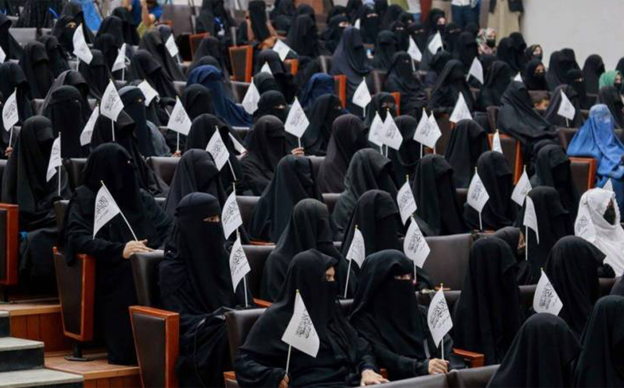 The Taliban have banned women from teaching in universities