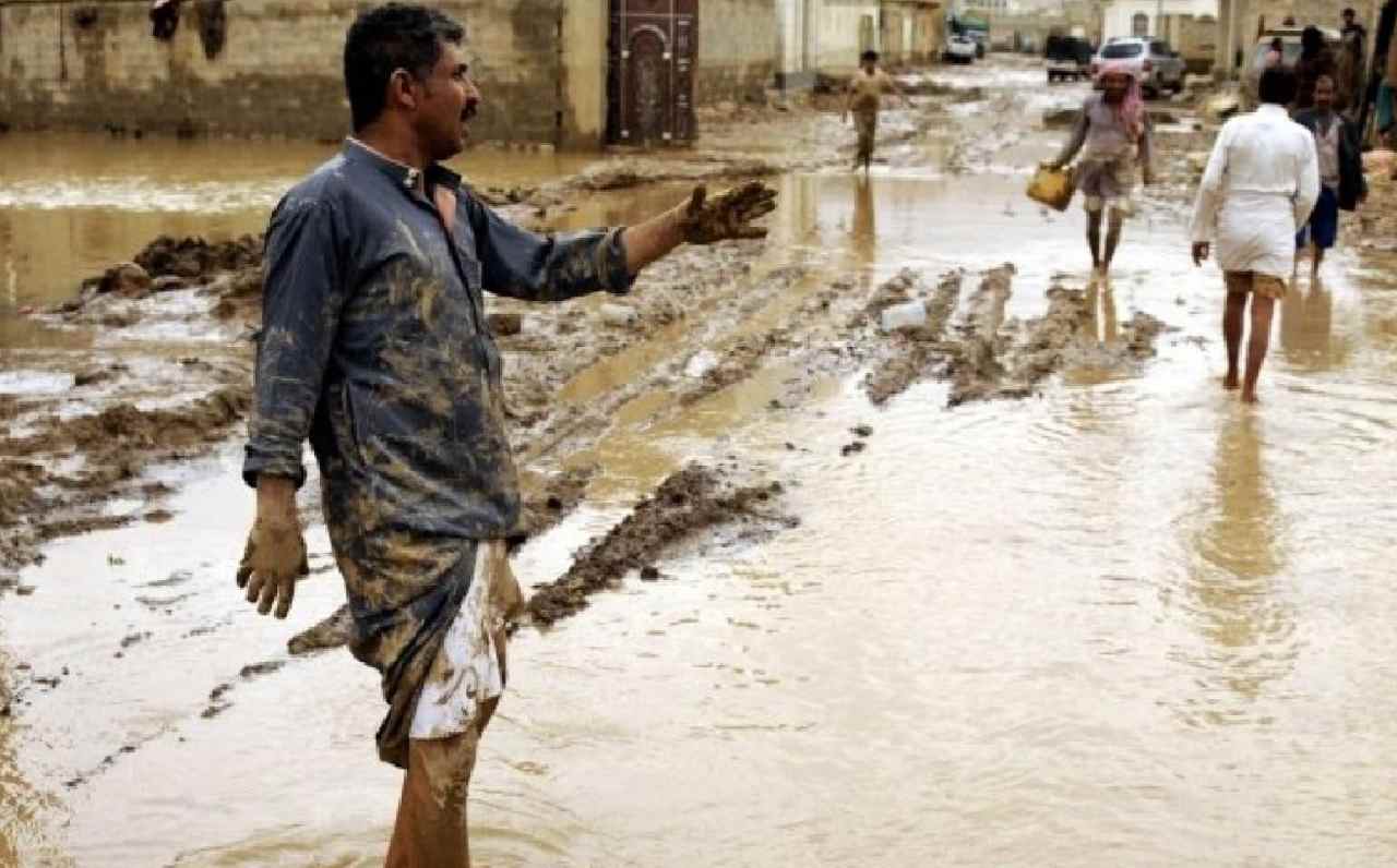 Flood in Yemen